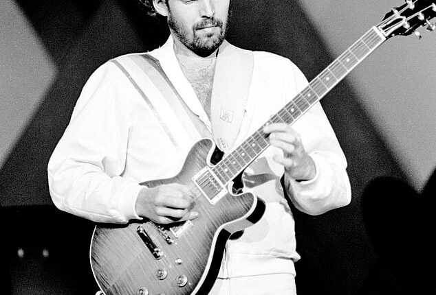 Farewell: ABBA's long-term guitarist Lasse Wellander has died at the age of 70 after falling ill with cancer, his family have announced