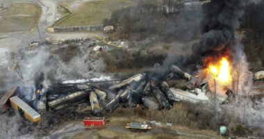 EPA, DOJ sue Norfolk Southern over East Palestine derailment