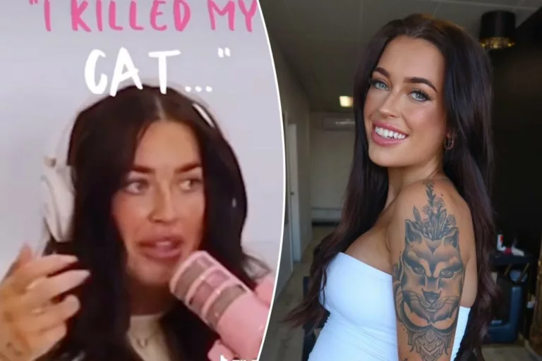 Emma Claiir apologizes after admitting she killed two cats as a child