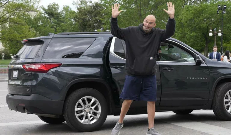 Fetterman Gets Blasted, Excites a Lot of Comment After Holding up Questionable Flag