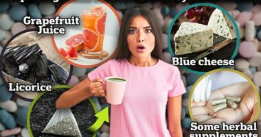 Five surprising foods that could affect your medication - from licorice to CHEESE