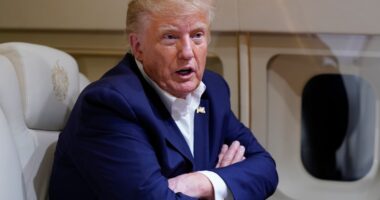 How did former President Donald Trump react to indictment?