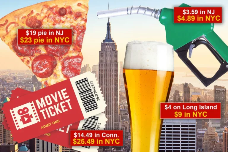 How steep NYC prices compare to the suburbs