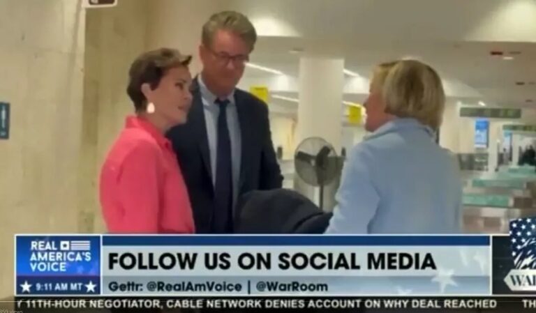 Kari Lake Runs Into 'Morning Joe' and Mika at Airport, Things Quickly Go South