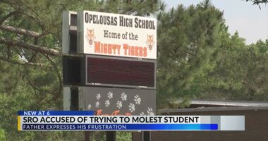 Louisiana school resource officer accused of allegedly trying to molest student