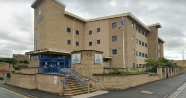 Man walks into Yorkshire police station brandishing a handgun and knife
