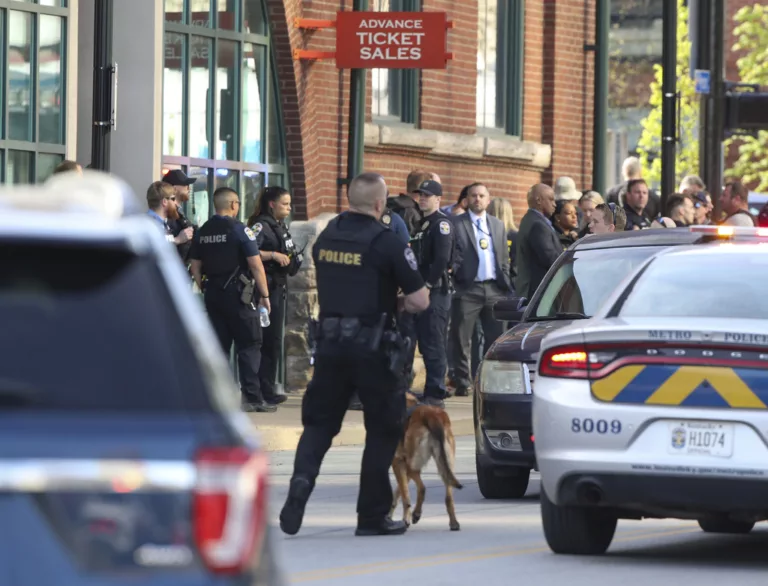 ‘Multiple casualties’ in shooting at Louisville bank building: police