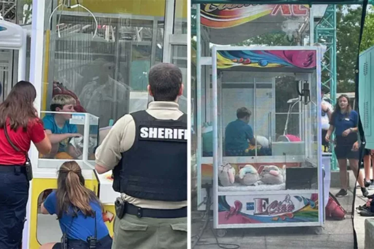North Carolina theme park crews rescue teenager from claw game