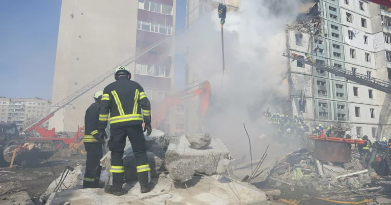 Russia hits Ukraine with deadly missile salvo, killing at least 12