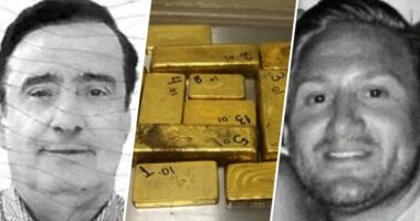 Two New Yorkers tried to leave Brazil with 77 pounds of gold in their luggage