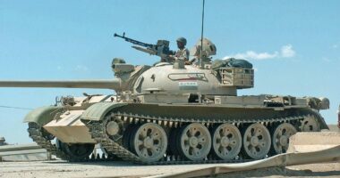 Ukrainian Challenger 2 And Russian T-55 Tanks Could Meet in Ukraine. The Last Time They Clashed, It Was A Massacre.