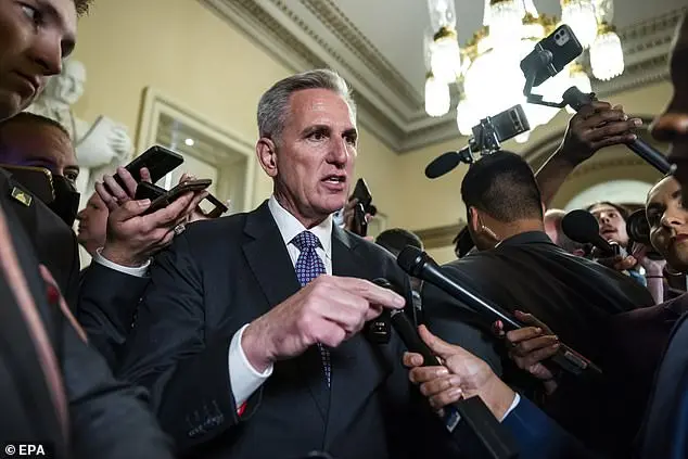 52 DEMOCRATS save McCarthy: Speaker survives 29 GOP defections to clear first debt limit hurdle