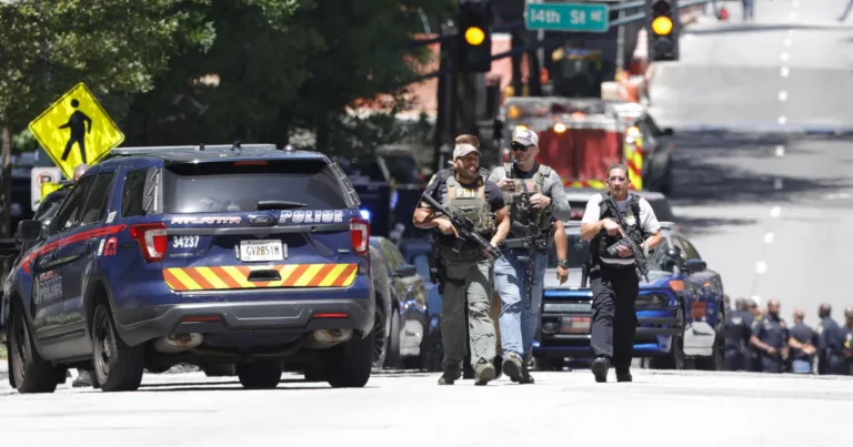 Atlanta active shooter: 1 killed, 4 injured in Midtown and no suspect in custody, police say