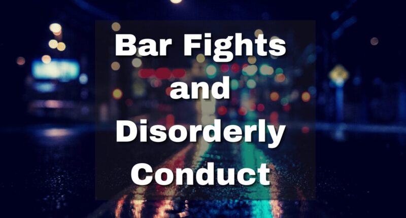 Bar Fights and Disorderly Conduct – Scioto County Daily News
