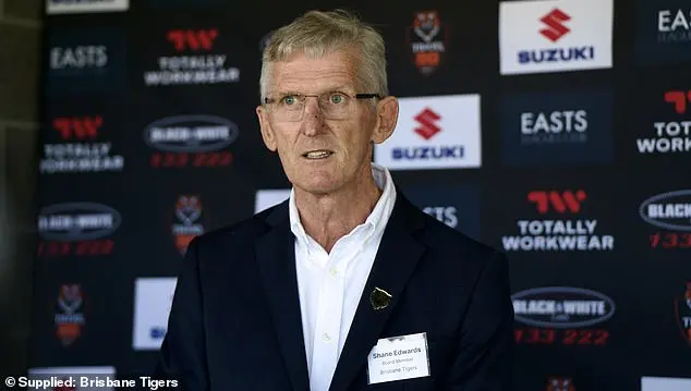 Brisbane Tigers chairman Shane Edwards declares club is ‘ready to be the NRL’s 18th franchise’