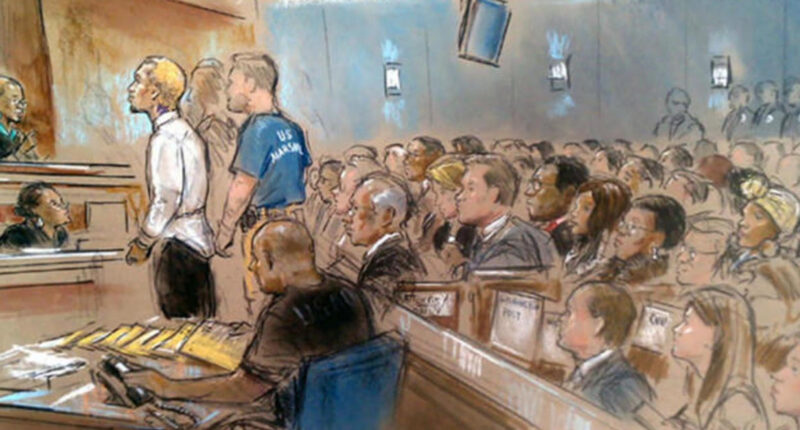 Courtroom sketch artist takes Americans where cameras cannot go