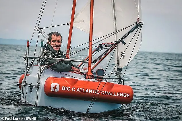 Father sets sail on 1,900-mile solo trip across the Atlantic from Canada to the UK in tiny 3ft boat