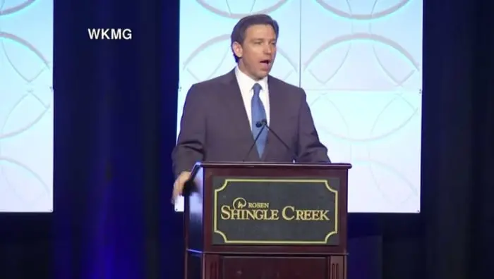 Gov. DeSantis slams DEI, hits presidential campaign trail in Orlando