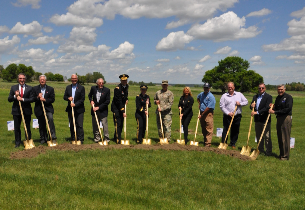 Groundbreaking ceremony held at North Dakota Veterans Cemetery