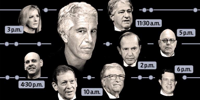 Jeffrey Epstein’s Calendar: Bill Gates, Leon Black, Thomas Pritzker and Others in One Day