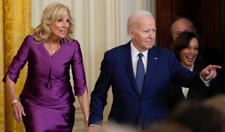 Joe Biden Botches Angel Reese's Name While Jill Throws Women Under the Bus