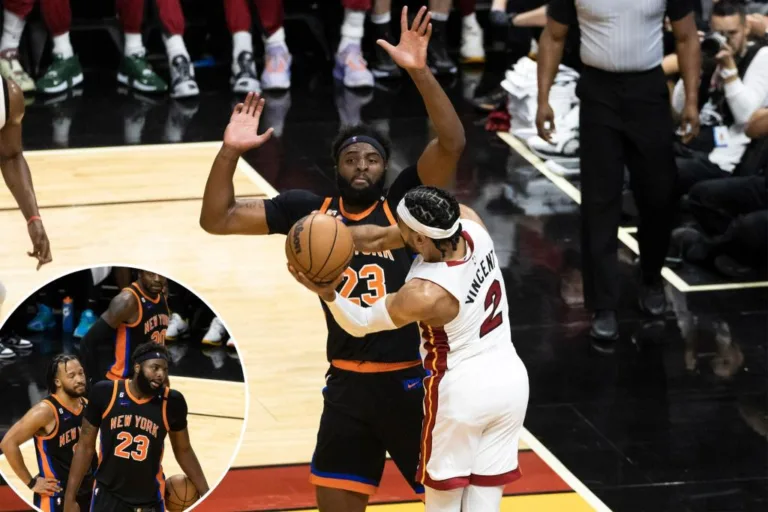 Knicks’ Mitchell Robinson has to ‘figure it out’ as horrific series continues