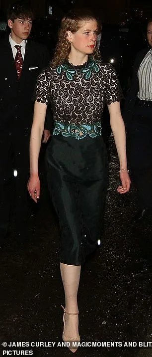 Lady Louise Windsor, 19, and Duchess of Edinburgh join other royals at private members’ club