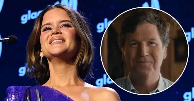 Maren Morris Praises Herself for ‘Badass’ Feud with Tucker Carlson While Accepting GLAAD Award