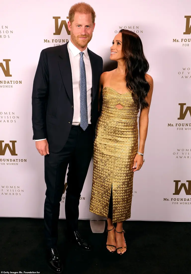 Meghan hails acts of service, grace and kindness as she accepts Women of Vision award
