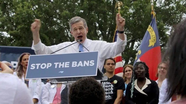 North Carolina governor vetoes 12-week abortion ban
