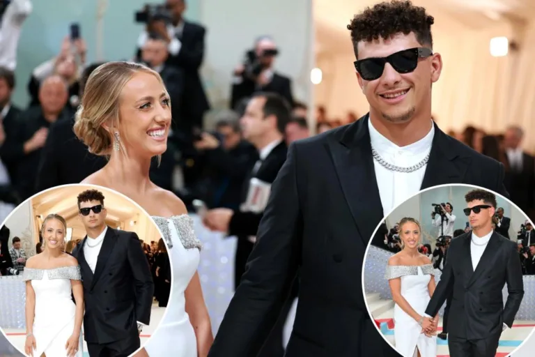 Patrick Mahomes, wife Brittany Mahomes stun at 2023 Met Gala