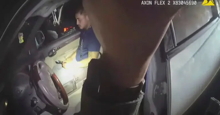 Police Video Shows Moment Las Vegas Officer Was Shot