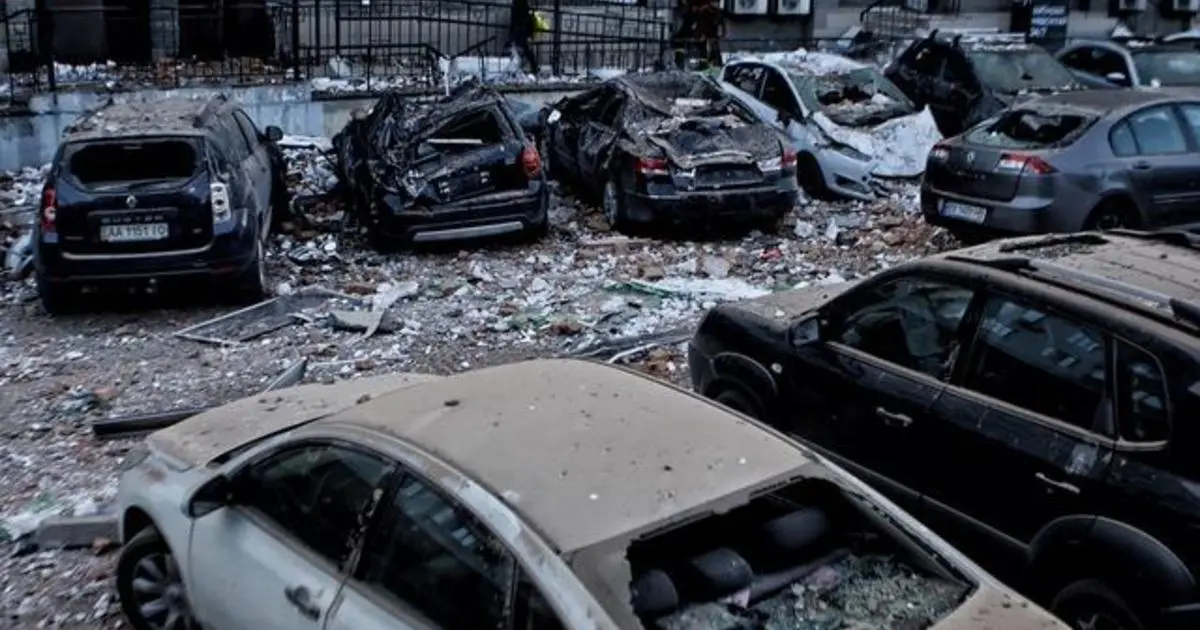 Russian drone attack against Kyiv leaves at least 1 dead