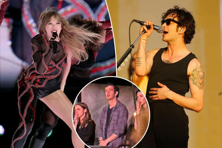 Taylor Swift’s rumored boyfriend Matt Healy attends her Nashville concert