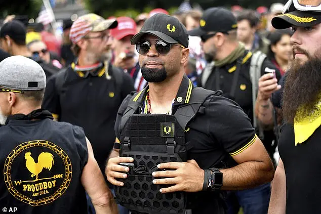 Washington DC cop is charged with tipping off Proud Boys leader Enrique Tarrio about his arrest