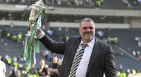 Ange Postecoglou has told Celtic he would like to become Tottenham's new manager