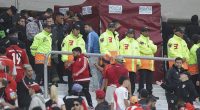 River Plate's match against  Defensa y Justicia was abandoned after the death of a supporter