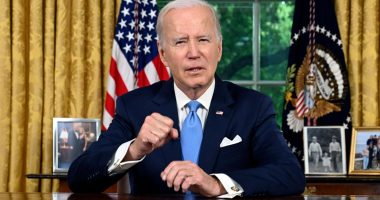 Biden celebrates a 'crisis averted’ in Oval Office address on bipartisan debt ceiling deal