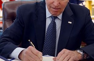 President Joe Biden on Saturday signed a bill that lifts the US government's $31.4 trillion debt ceiling, averting what would have been a first-ever default
