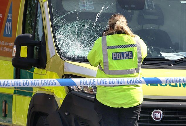 A 15-year-old boy riding an electric bike in Manchester has died having smashed into a parked ambulance after being followed by police