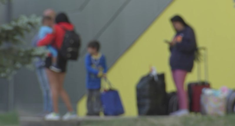 Chicago migrants out of police stations, into transitional housing at Daley College and Wilbur Wright College