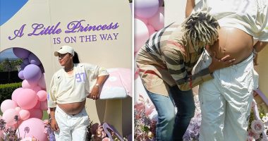 Cordae Kisses Naomi Osaka's Baby Bump, We're Having A Girl!