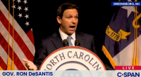 DeSantis Asks, Is There a Different Standard of Justice For a Democrat Secretary of State and a Former Republican President?