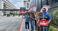 Dispatches From The Picket Lines Day 38: A Bike Strike & A ‘Daisy Jones’ Listening Party