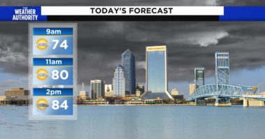 Few showers Saturday, better rain chances Sunday