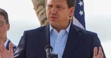 Republican Gov. Ron DeSantis of Florida defended his ongoing fight with Disney at a Saturday event in Iowa, saying Republican critics “subcontract leadership” to the entertainment conglomerate.