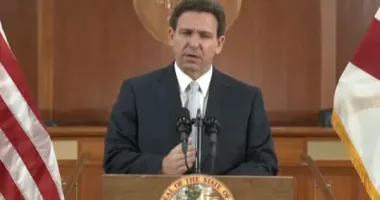 Florida Gov. Ron DeSantis on Friday vetoed two bills, including a measure that would have added restrictions about titles used by medical professionals and required practitioners to wear name tags or display licenses when treating patients.