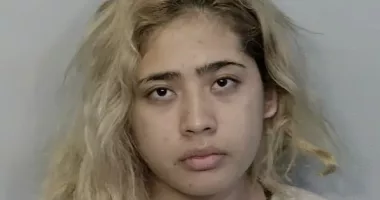 A 19-year-old Florida woman was arrested Thursday after threatening a man and child with a knife. There were no life-threatening injuries reported, according to deputies.