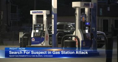 Gas station attack: Chicago police searching for man who attacked woman in car at West Side gas station