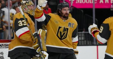 Golden Knights rally to beat Panthers in Game 1 of Cup Final